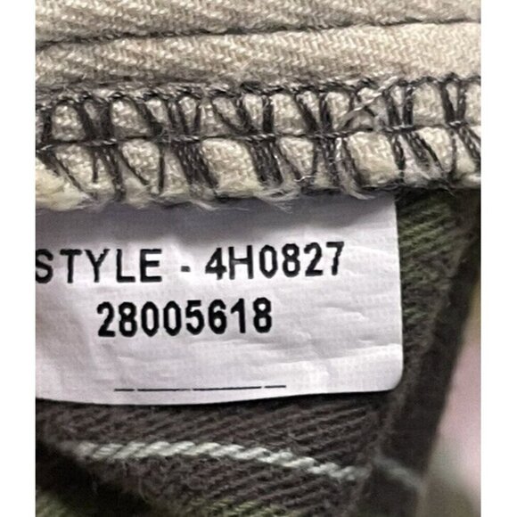 RUEHL No.925 Men's 32 Plaid Green Chino Shorts Heavy Twill Button Fly Drawstring - Picture 13 of 13